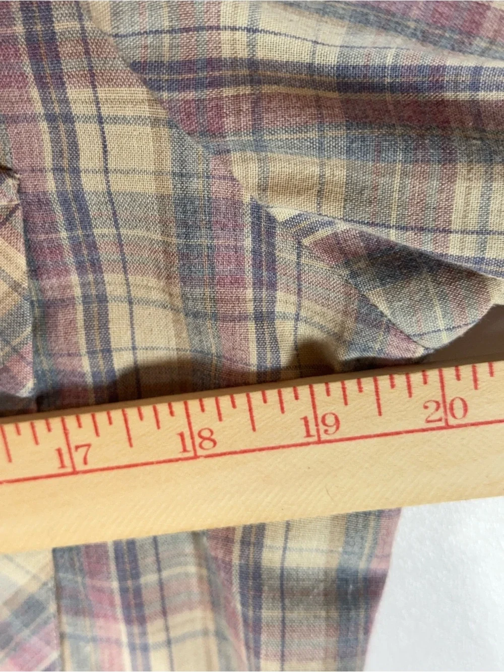 Levi’s Western Shirt Men’s Medium Vintage 90s Pearl Snap Pastel Plaid
